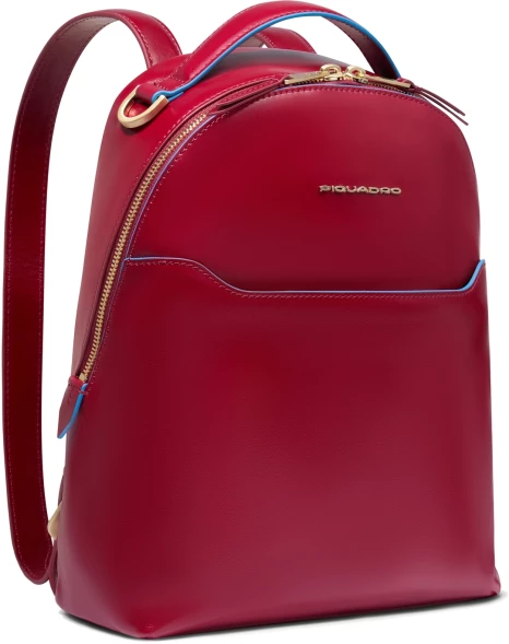 Рюкзак женский Piquadro Blue Square CA6677B2/R красный натур.кожа