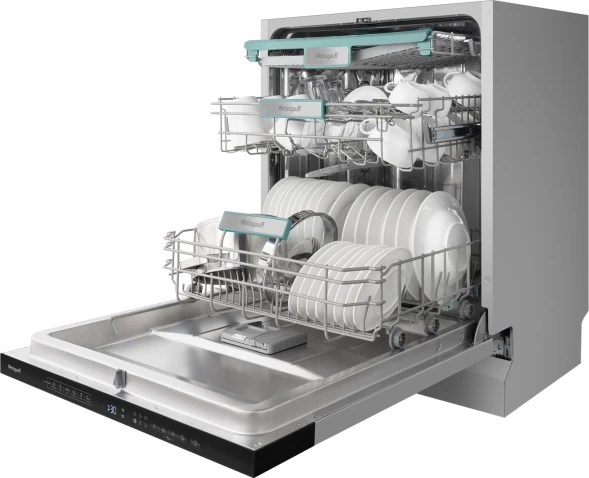 Посудомоечная машина встраив. Weissgauff BDW 6135 D Inverter AutoOpen Timer Floor узкая