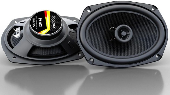 Колонки автомобильные Prology PX-692 220Вт 90дБ 4Ом 15x23см (6x9дюйм) (ком.:2кол.) коаксиальные двухполосные
