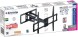 Кронштейн для телевизора Kromax ATLANTIS-75 черный 40&amp;quot;-90&amp;quot; макс.101кг настенный поворотно-выдвижной и наклонный