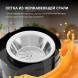 Соковыжималка центробежная Hyundai HY-JE1625 500Вт рез.сок.:450мл. черный/зеленый