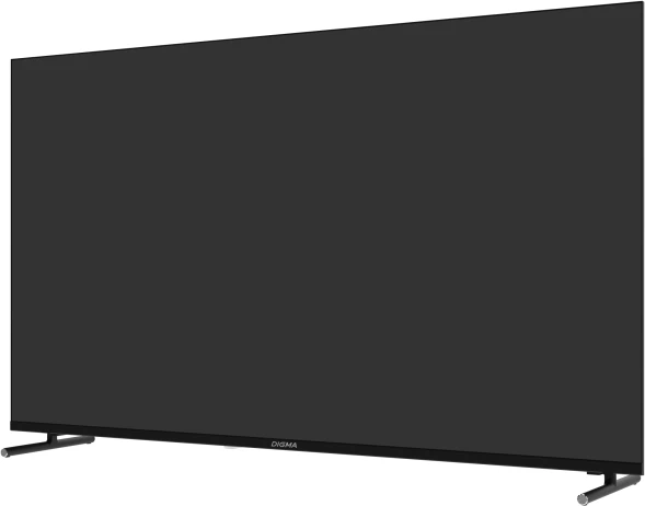 Телевизор LED Digma 50&amp;quot; DM-LED50UBB33 Яндекс.ТВ Frameless Metal черный 4K Ultra HD 60Hz DVB-T DVB-T2 DVB-C DVB-S DVB-S2 USB WiFi Smart TV