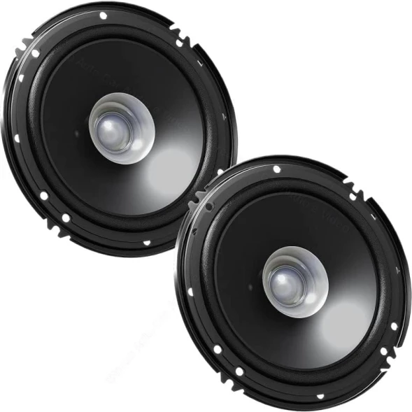 Колонки автомобильные JVC CS-J610X (без решетки) 300Вт 92дБ 4Ом 14.24см (6дюйм) (ком.:2кол.) коаксиальные однополосные