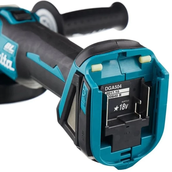 Углошлифовальная машина Makita DGA504RT 8500об/мин рез.шпин.:M14 d=125мм жестк.кейс