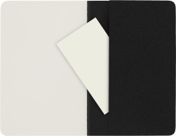 Блокнот Moleskine CAHIER JOURNAL QP313 Pocket 90x140мм обложка картон 64стр. нелинованный черный (3шт)