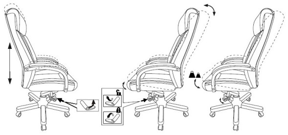 Кресло руководителя Бюрократ T-9922WALNUT черный кожа крестов. металл/дерево