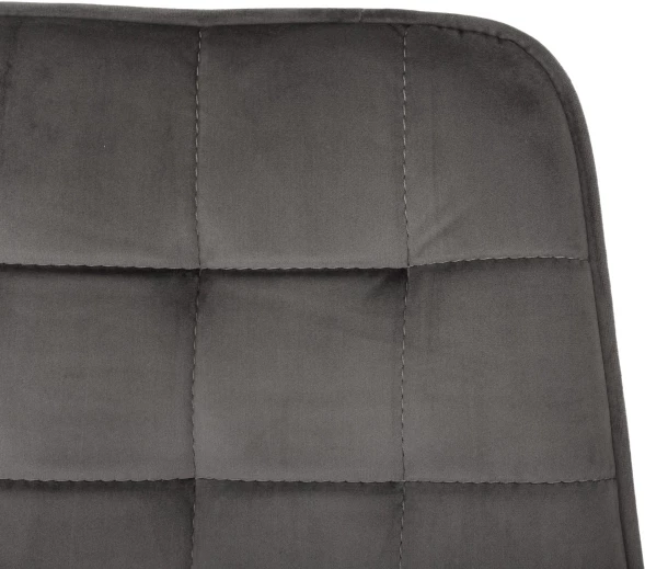 Стул для дома Бюрократ CH-K2_2 комплект 2шт т.серый Holland 18 металл черный на ножках (CH-K2_1/HL18_2)