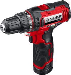 Дрель-шуруповерт Зубр ДШЛ-125-22 аккум. патрон:быстрозажимной (кейс в комплекте)