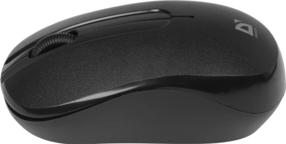 Мышь Defender Datum MM-285 черный оптическая 1600dpi беспров. USB 2but (52285)
