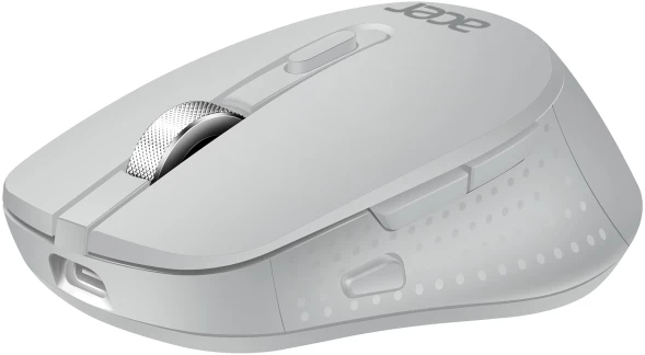 Мышь Acer OMR310 светло-серый оптическая 1600dpi беспров. BT/Radio USB 7but (ZL.MCECC.033)