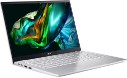 Ноутбук Acer Swift Go 14 SFG14-41-R7EG Ryzen 7 7730U 16Gb SSD1Tb AMD Radeon Graphics 14&amp;quot; IPS FHD (1920x1080) Windows 11 Home silver WiFi BT Cam (NX.KG3CD.002)