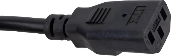 Шнур питания ITK PC-C13D-5M C13-Schuko проводник.:3x1.5мм2 5м 230В 10А (упак.:1шт) черный