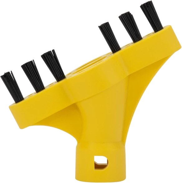 Пароочиститель ручной Polaris PSC 1712C 1700Вт черный/желтый