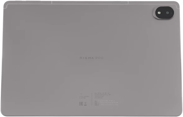 Планшет Digma Pro Edge G85 (2.0) 8C RAM8Gb ROM128Gb 11&amp;quot; In-Cell 1920x1200 4G 2Sim Android 14 серый космос 13Mpix 5Mpix BT WiFi microSD 256Gb 7000mAh