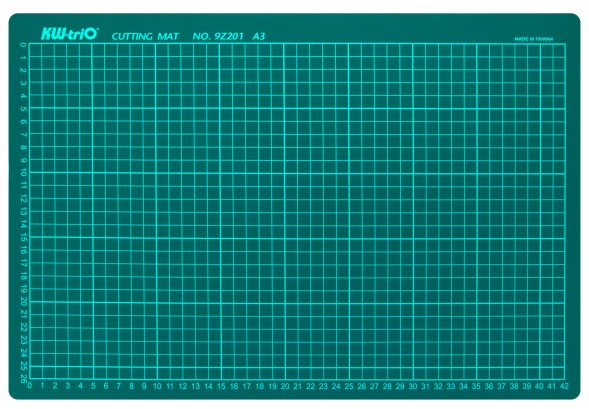 Подкладка для резки Kw-Trio 9Z201 A3 450x300мм зеленый