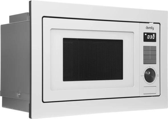 Микроволновая печь Domfy DM2540BW WG 25л. 900Вт белый (встраиваемая)