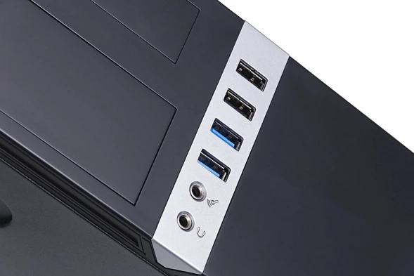 ПК IRU Office 310H6S SFF i3 12100 (3.3) 8Gb SSD256Gb UHDG 730 FreeDOS GbitEth 300W черный (2061129)