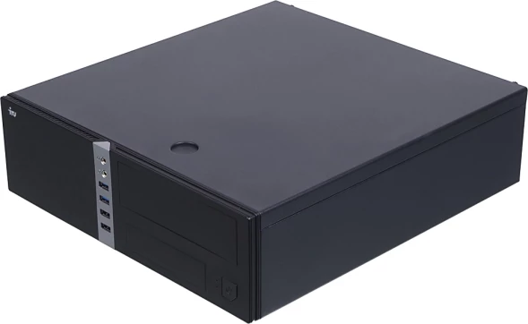 ПК IRU Office 310H6S SFF i3 12100 (3.3) 8Gb SSD256Gb UHDG 730 FreeDOS GbitEth 300W черный (2061129)