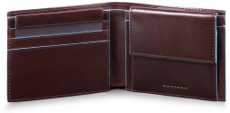 Кошелек мужской Piquadro Blue Square PU4188B2R/MO коричневый натур.кожа