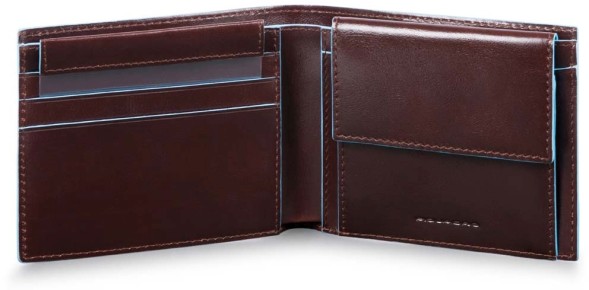 Кошелек мужской Piquadro Blue Square PU4188B2R/MO коричневый натур.кожа