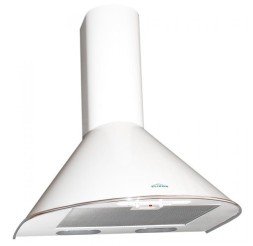 Вытяжка каминная Elikor Эпсилон 60П-430-П3Л белый/серебро управление: ползунковое (1 мотор)