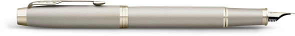 Ручка перьев. Parker IM Monochrome F328 (2172953) Champagne PVD F сталь нержавеющая подар.кор.