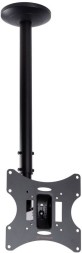 Кронштейн для телевизора Arm Media LCD-1000 черный 10"-37" макс.30кг потолочный поворот и наклон