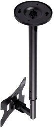 Кронштейн для телевизора Arm Media LCD-1000 черный 10"-37" макс.30кг потолочный поворот и наклон