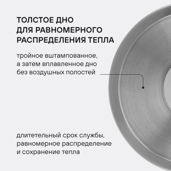 Набор посуды Rondell Stark RDS-2010 3 предмета