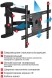Кронштейн для телевизора Arm Media COBRA-60 черный 32&amp;quot;-65&amp;quot; макс.45кг настенный поворотно-выдвижной и наклонный
