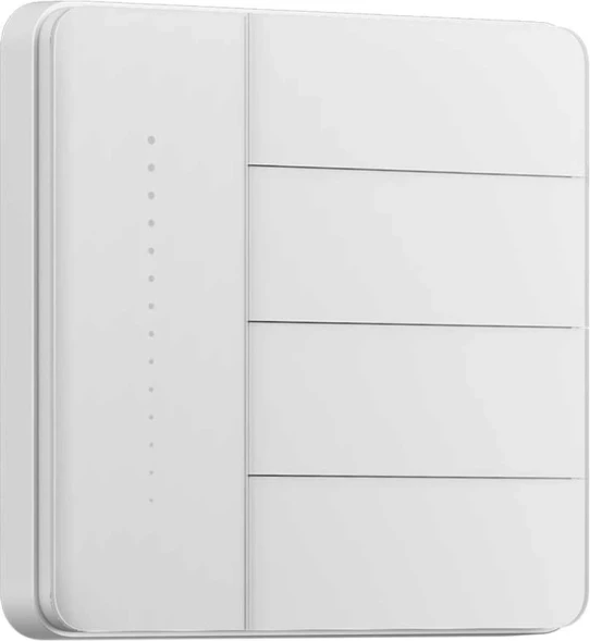 Умный выключатель Aqara Z1 Pro ZNQBKG45LM 4-хкл. белый (ZNQBKG45LM_WH)