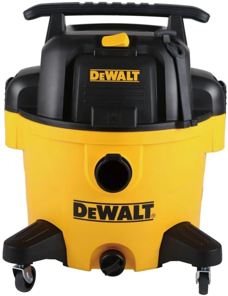Строительный пылесос DeWalt DXV34PTA 1200Вт (уборка: сухая/влажная/выдув/сбор воды) желтый