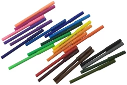 Фломастеры Silwerhof Eco 7.5мм 125мм Вентилируемый 24цв. пакет с европодвесом