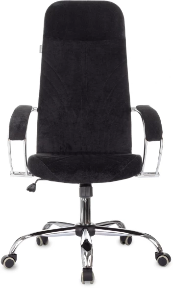 Кресло руководителя Бюрократ CH-610SL черный Light-20 крестов. металл хром