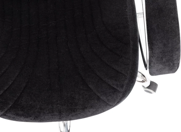 Кресло руководителя Бюрократ CH-610SL черный Light-20 крестов. металл хром