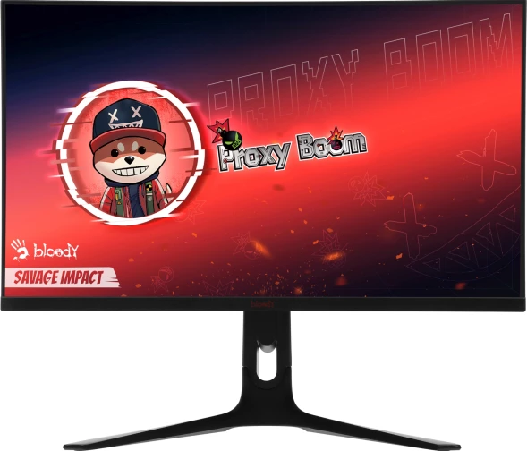 Монитор Bloody 27&amp;quot; MN272U черный IPS LED 1ms 16:9 HDMI M/M матовая HAS 400cd 178гр/178гр 3840x2160 160Hz G-Sync FreeSync DP 4K 6.5кг