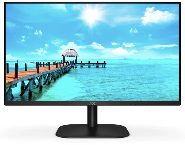 Монитор AOC 23.8&amp;quot; Value Line 24B2XHM2/01 черный VA LED 16:9 HDMI матовая 250cd 178гр/178гр 1920x1080 75Hz VGA FHD 2.7кг