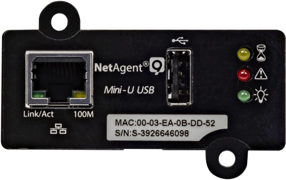 Адаптер SNMP Powercom DS807 10M/100M 1-port Internal NetAgent USB