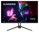 Монитор SunWind 27&amp;quot; SUN-M27BA108 черный IPS 3ms 16:9 HDMI матовая 280cd 178гр/178гр 2560x1440 144Hz G-Sync FreeSync DP QHD 4.2кг
