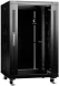 Шкаф коммутационный Cabeus (SH-05C-18U60/60-BK) напольный 18U 600x600мм пер.дв.стекл металл 800кг черный 500мм 220град. 988мм IP20 сталь