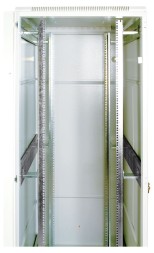 Шкаф коммутационный ЦМО (ШТК-М-42.8.8-1ААА) напольный 42U 800x800мм пер.дв.стекл задн.дв.стал.лист 2 бок.пан. направл.под закл.гайки 1010кг серый 655мм 123.3кг 180град. 2030мм