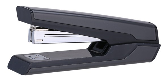 Степлер настольный Deli E0463Black Exceed 24/6 26/6 (25листов) черный 100скоб металл закрытый/открытый коробка