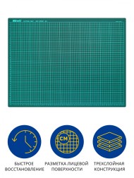 Подкладка для резки Kw-Trio 9Z202 A2 600x450мм зеленый