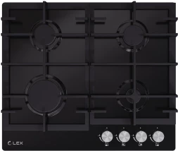 Газовая варочная поверхность Lex Hi-tech Gve 641 Bl Matt Edition черный