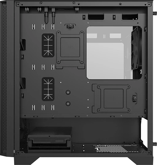 Корпус Montech AIR 100 LITE черный без БП mATX 2x120mm 1xUSB2.0 2xUSB3.0 audio bott PSU