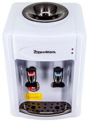 Кулер Aqua Work 0.7-TKR настольный белый/черный