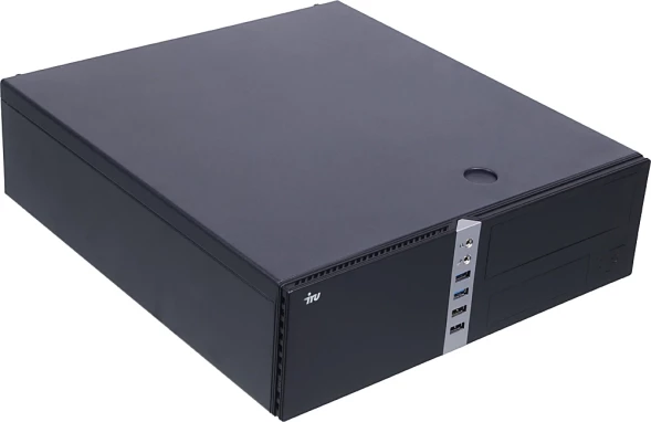ПК IRU Office 310H6S SFF i3 12100 (3.3) 16Gb SSD256Gb UHDG 730 FreeDOS GbitEth 300W черный (2061135)