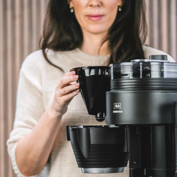 Кофеварка капельная Melitta Aromafresh 2 Grind &amp;amp; Brew черный