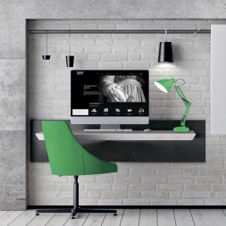 Светильник Gauss GT0033 настольный на струбцине/основание E27 зеленый 60Вт