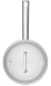 Ковш Rondell Solo RDS-1601 1.3л. d=16см (с крышкой) стальной